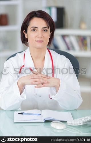 female doctor portrait