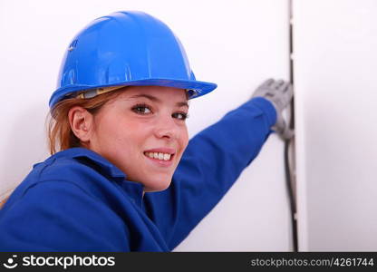 Female electrician