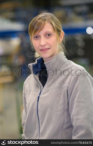 female factory worker