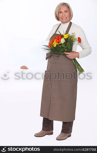 Female florist