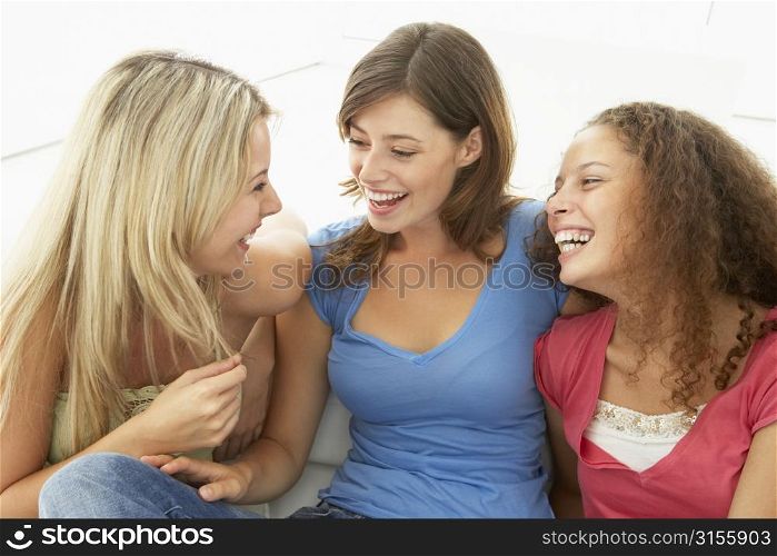Female Friends Laughing Together