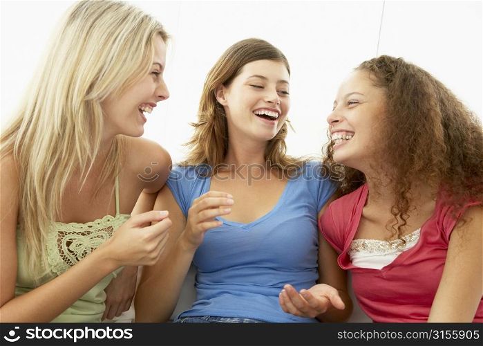 Female Friends Laughing Together