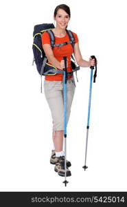 Female hiker