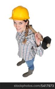 Female manual worker