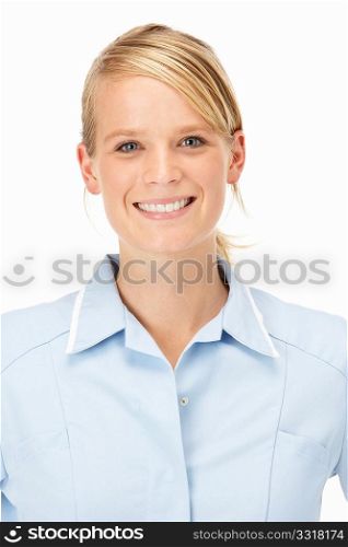 Female medical professional in studio