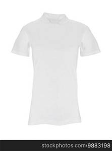 Female’s shirt isolated on white background. Female’s shirt