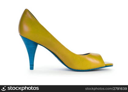 Female shoes in fashion concept