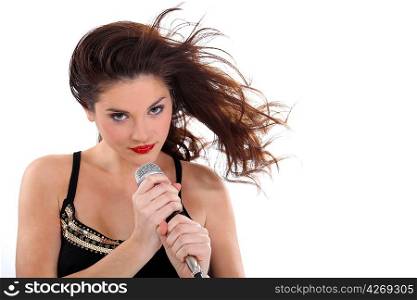 female singer