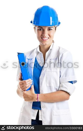 Female technician