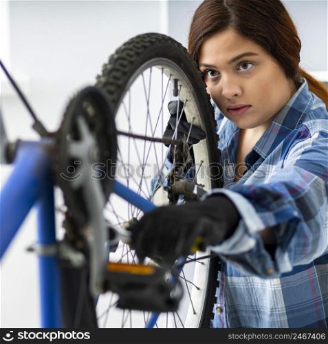 female working bike 3