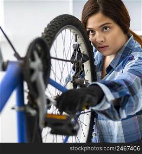 female working bike 3