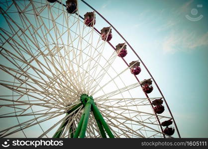 Ferris Wheel. Color tone tuned