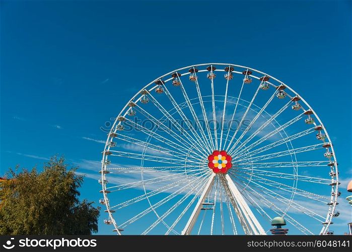 Ferris wheel in entertainment center