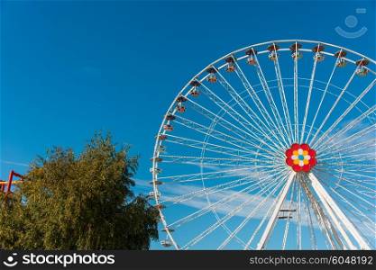 Ferris wheel in entertainment center