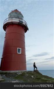 Ferryland Lighthouse, Calvert, Avalon Peninsula, Newfoundland And Labrador, Canada