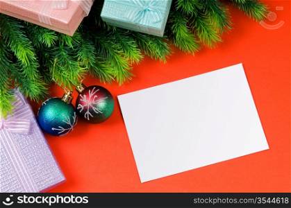 Festive concept for your message