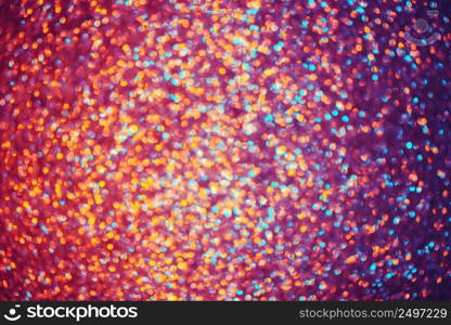 Festive dual color glitter bokeh background