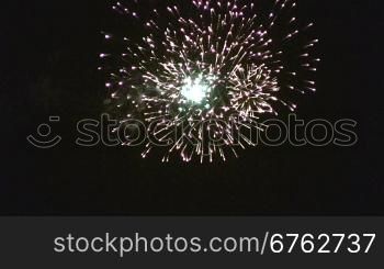 Feuerwerk bei Santanna