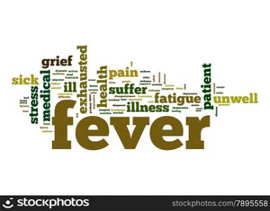 Fever word cloud