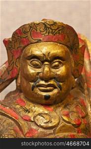 figure of a chinese antique warrior. warrior