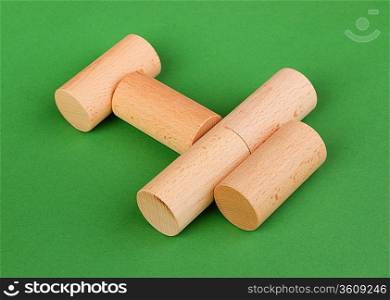 figures for the Russian game kubb