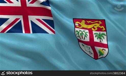 Fiji Bundesstaat Flagge Endlosschleife