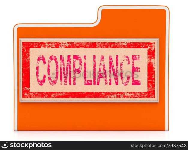 File Compliance Representing Agree To And Guidelines