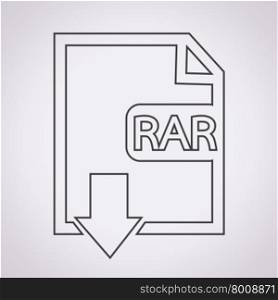 File type RAR icon