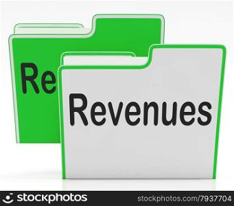 Files Revenues Representing Organize Administration And Folder