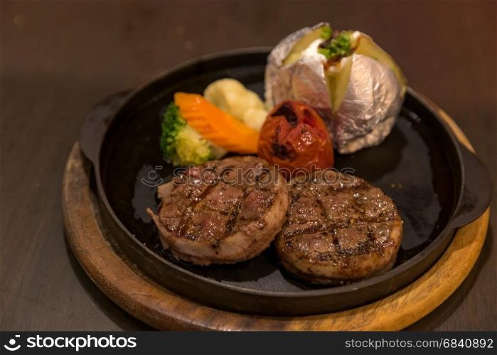 Filet Mignon Steak pepper steak