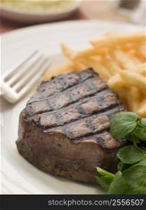 Fillet Steak Frite and Watercress