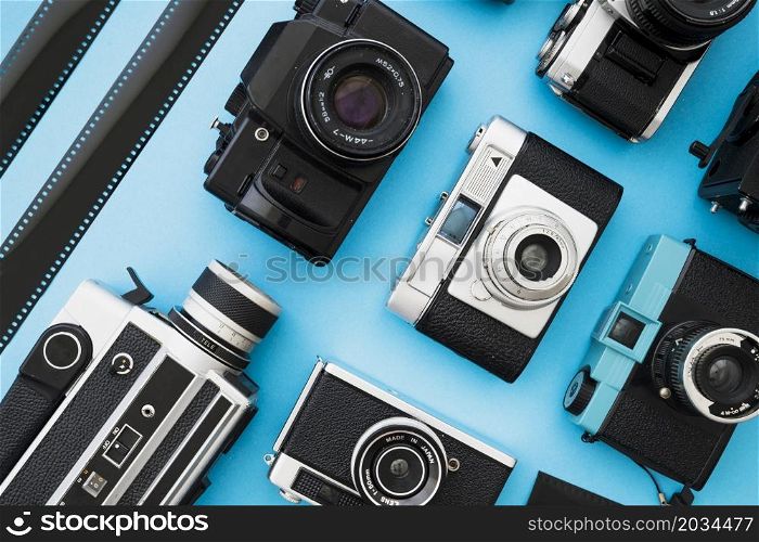 film strips near video cameras