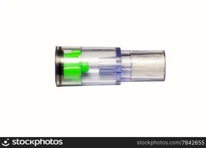 FILTER CARTRIDGE Isolate on a white background.