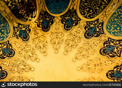 Fine example of Ottoman art patterns in view