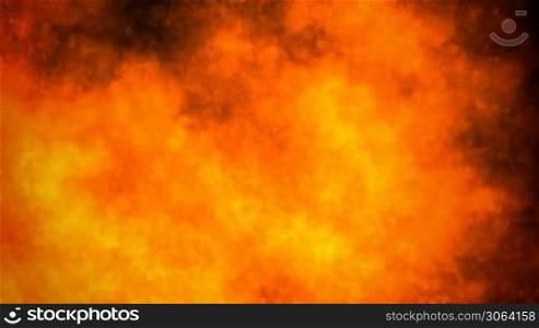Fire and heat haze motion background (seamless loop)