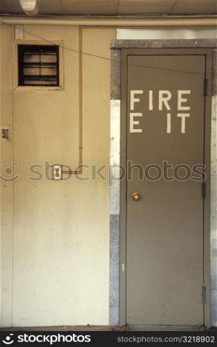 Fire Exit Door