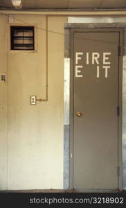 Fire Exit Door