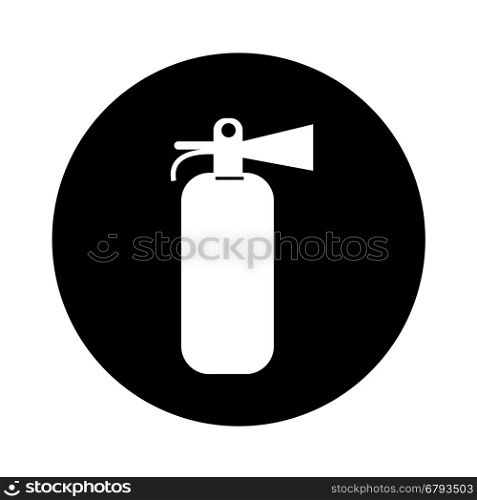 Fire Extinguisher Icon Illustration design