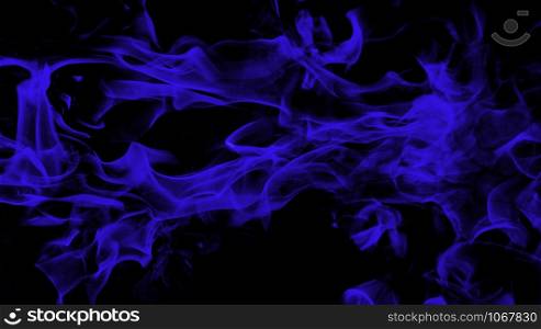 Fire flames on abstract art black background texture