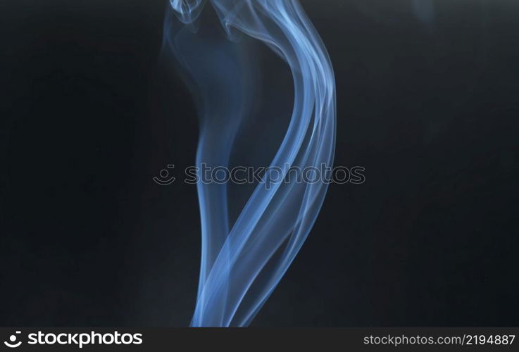 fire smoke burning effect isolated white on black background