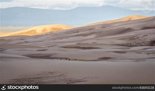 First morning light - Great Sand Dunes National Park and Preserve in Colorado