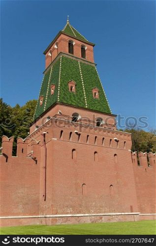 First Nameless tower (powder) 15 century, Moscow Kremlin