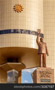 First Namibian President monument and National museum in the center of Windhoek, Namibia