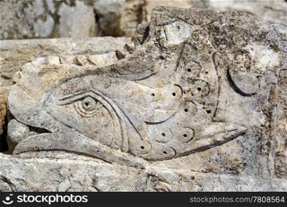 Fish as a simbol of christianity in Alahan monastery