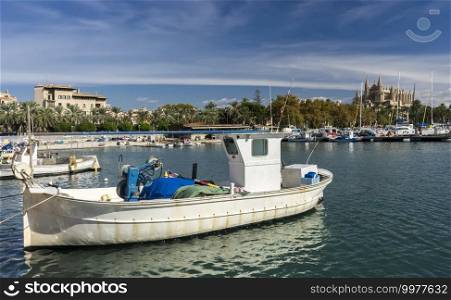 fish boat in majorca