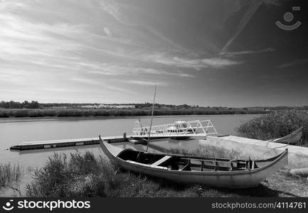 Fisher's Boat, Alcacer do Sal, Portugal