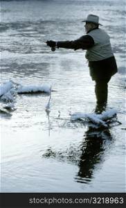Fishing At Snowy Creek