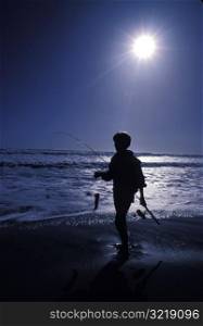 Fishing at the Ocean