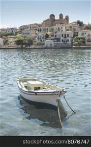 Fishing boat in Gythio. Greece