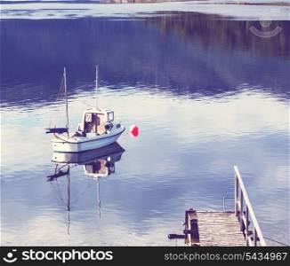 Fishing boat in Norway